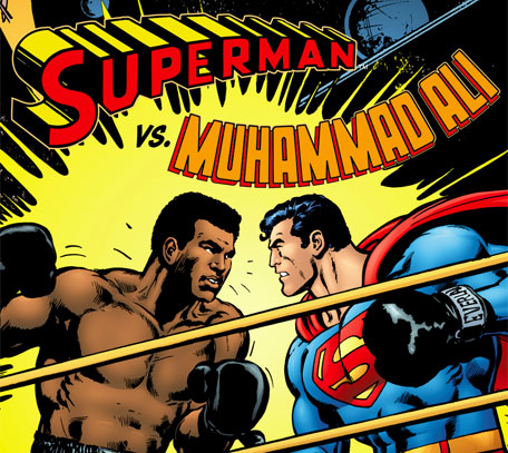 Float like a butterfly vs faster than a speeding bullet: Ali was actually on the first list of names to play Superman.  
