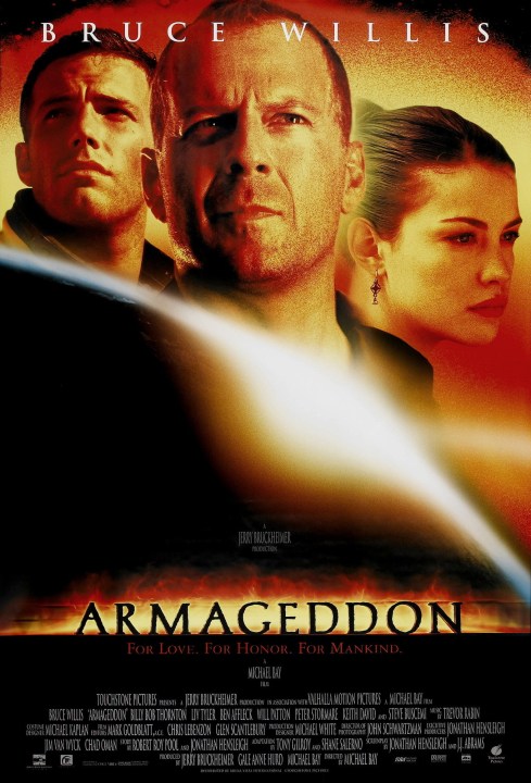 "Armageddon that asteroid, that's a promise.  And a pun!"